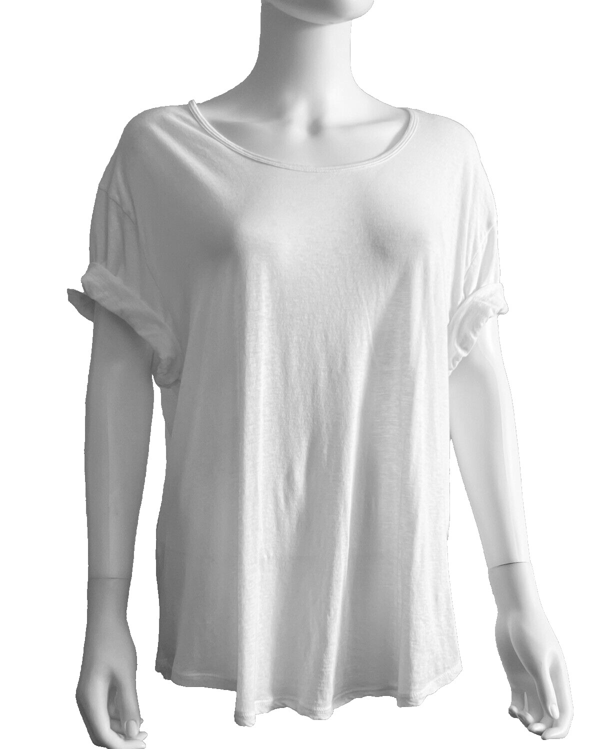 Vintage C2000s Standard JAMES PERSE Lightweight White Cotton T-Shirt, 3 (L)