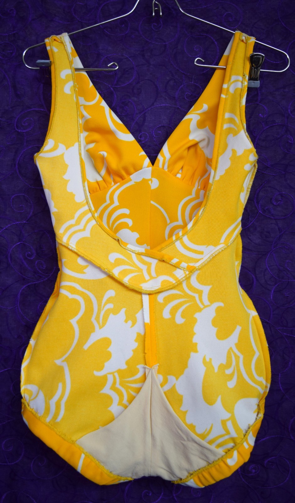 1960s VTG Bob Cunningham California Small Swimsuit Playsuit Pinup Rockabilly Mod