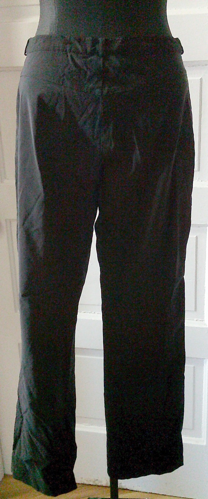 90&rsquo;s EXPRESS STRETCH Black Flat Front Dress Pants Slacks 7 / 8 Reg