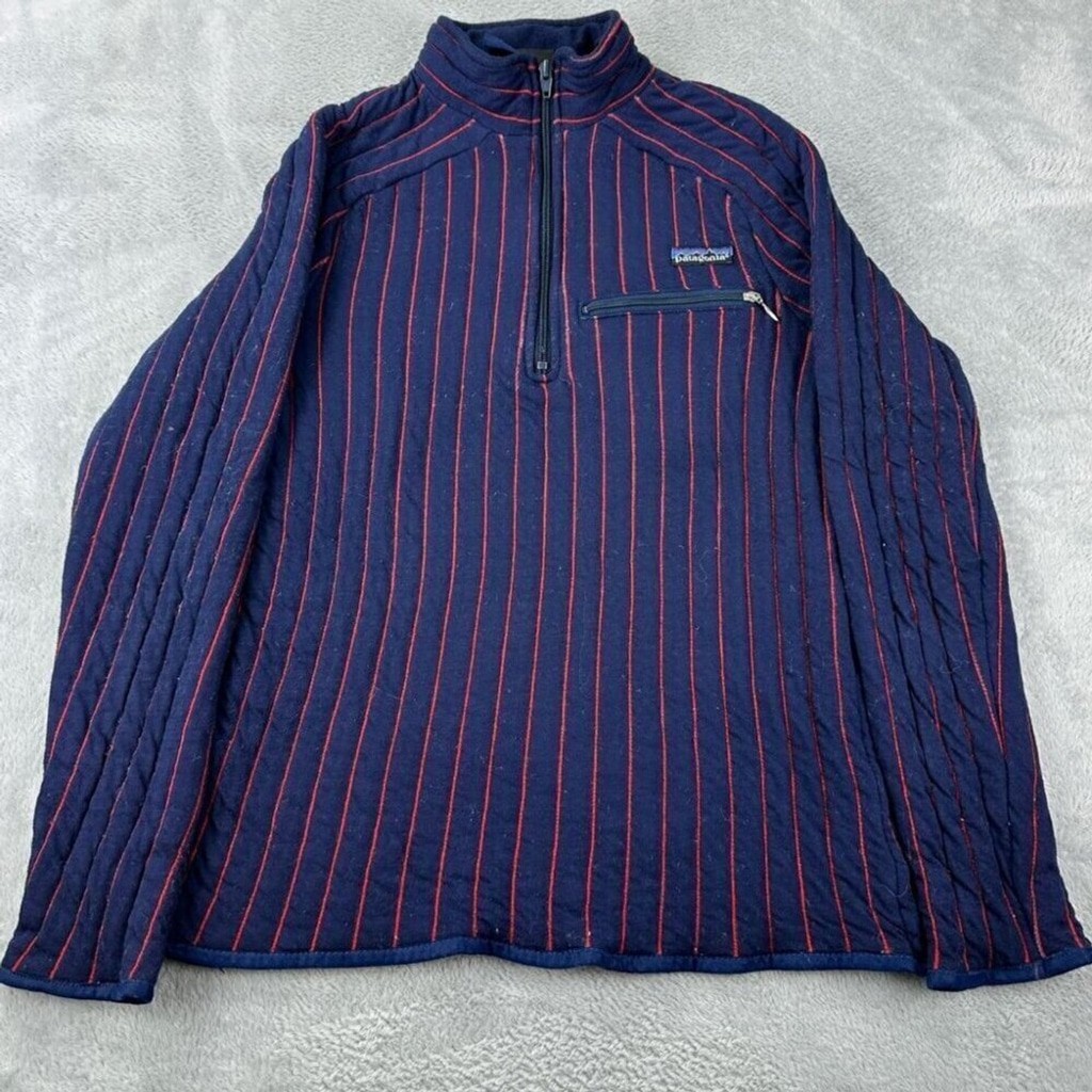Vintage Patagonia Women&rsquo;s Size Small Quilted Pullover Quarter Zip Style 40400