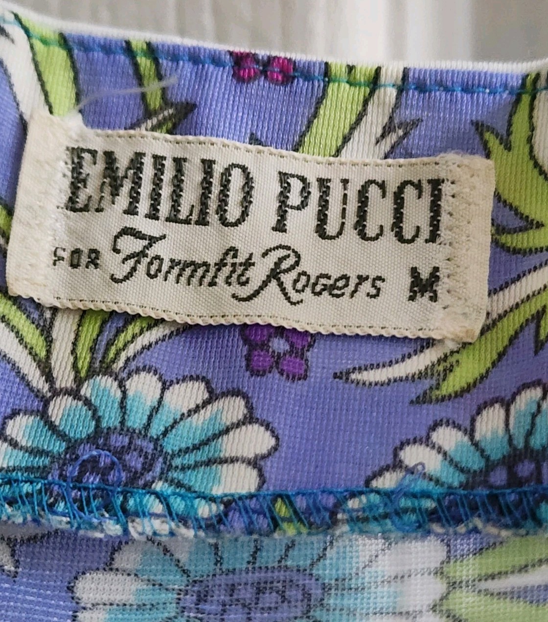 Vintage 1960&rsquo;s Emilio Pucci for Formfit Rogers Nightgown Slip Dress Medium VTG
