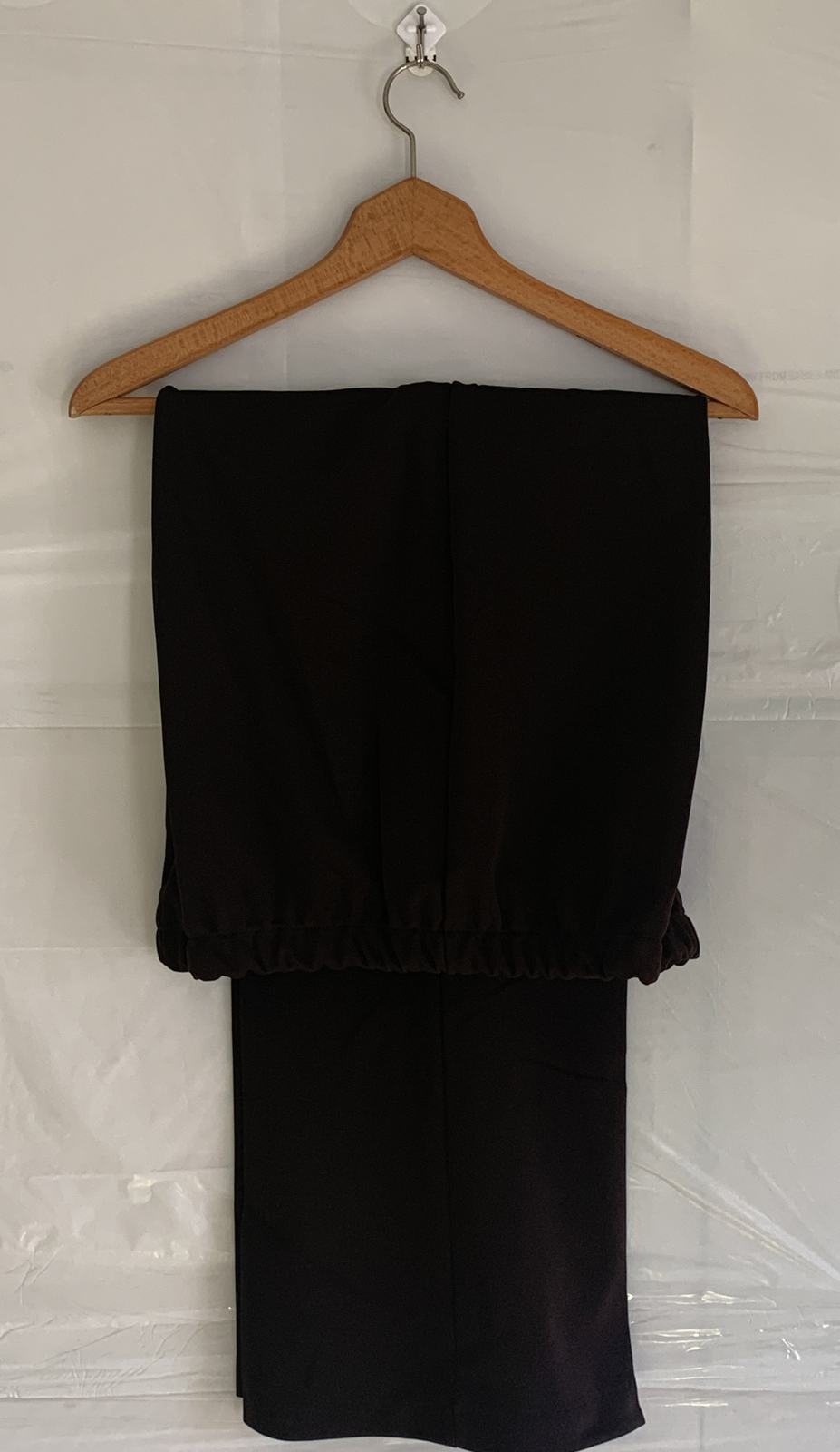 Single Stitch Elastic Women’s Straight Legs Pants Polyester Sz 22 1/2 70’S VTG