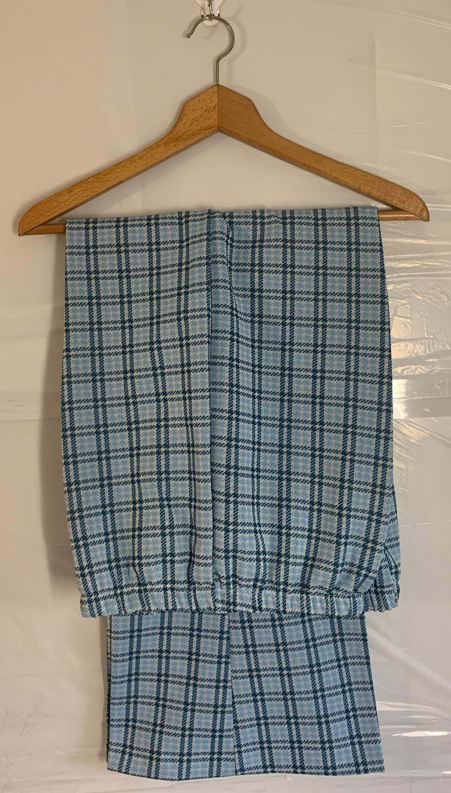 Women’s Pants Straight Leg Polyester Sz 22 1/2 Elastic Single Stitch 70’S VTG