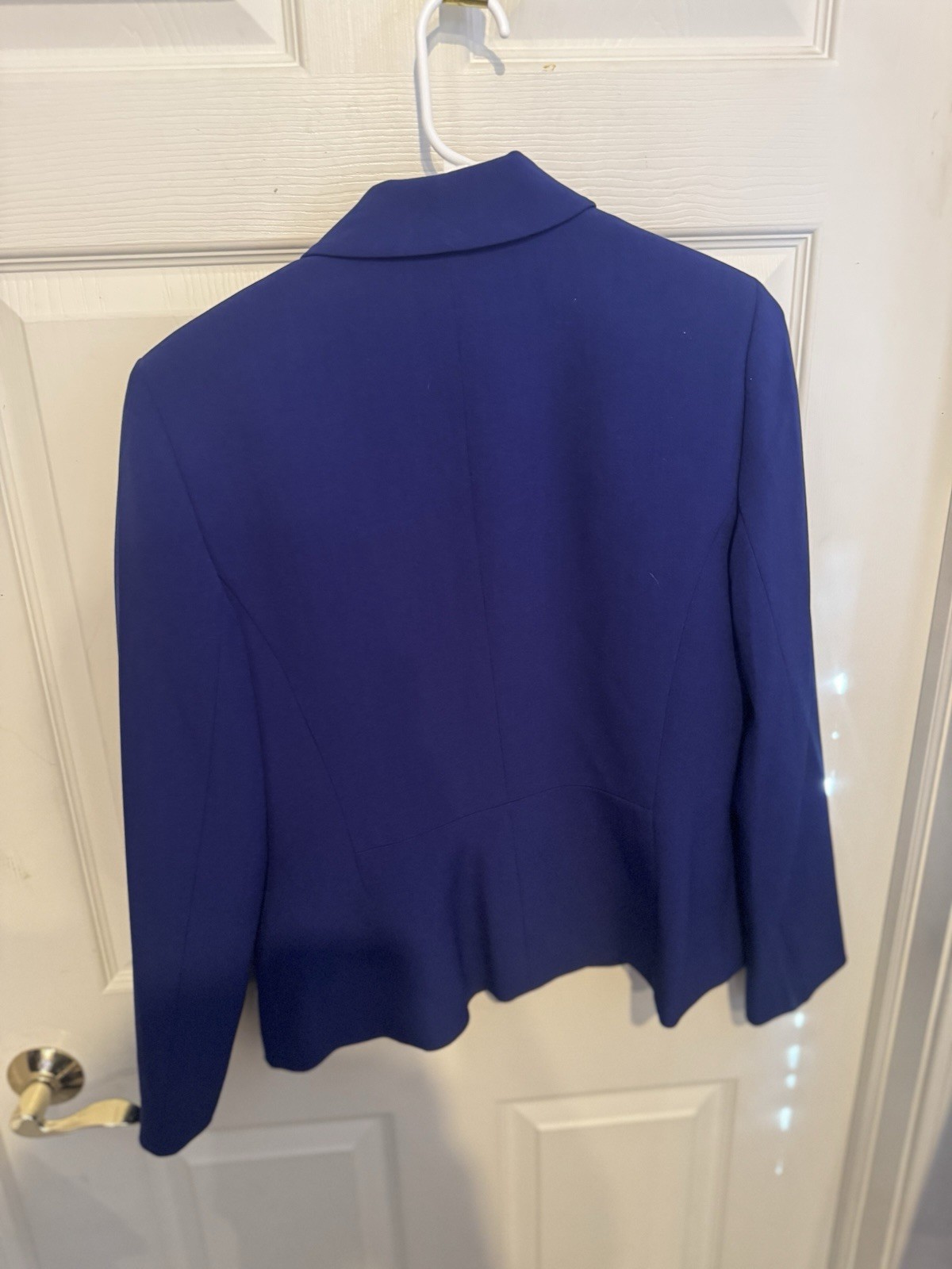 Jones Studio Royal Blue & Black Jacket Blazer Single Breasted Women&rsquo;s Size 10
