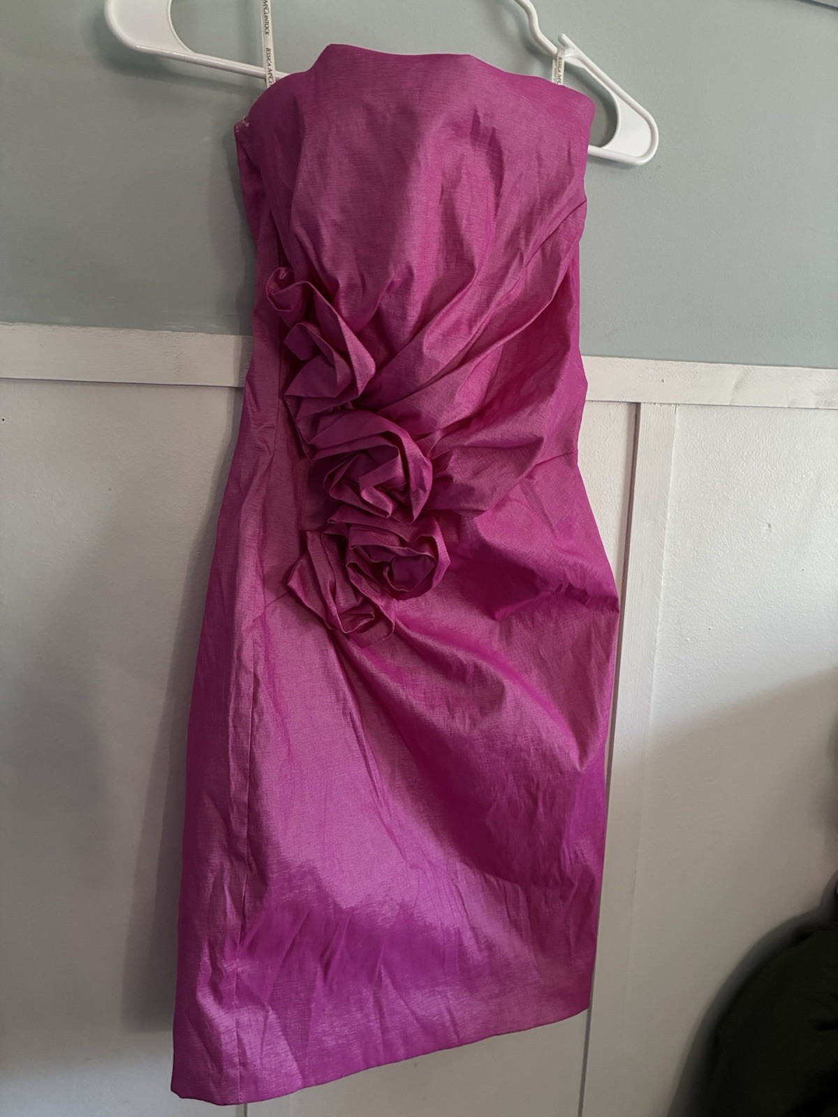 Jessica McClintock for Gunne Sax Pink Strapless Dress