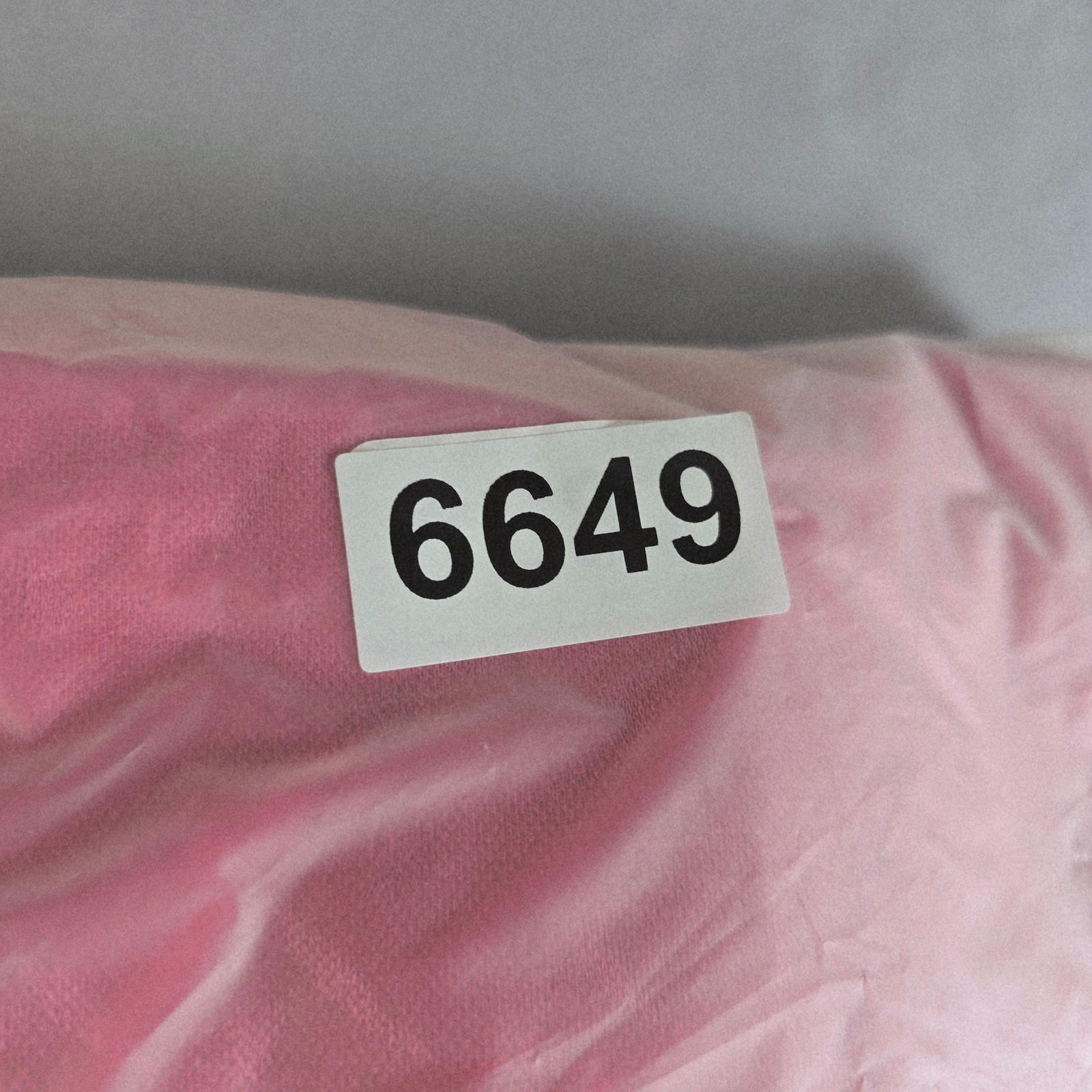 Vintage Union Made Pink Jacquard Shift Dress 3/4 Puff Sleeve Magenta Made in USA