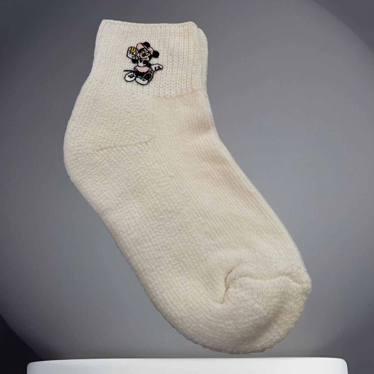 VTG 90s Socks Women&rsquo;s Walt Disney Minnie Mouse Tennis Cushion Ankle Golf 8.5-11.