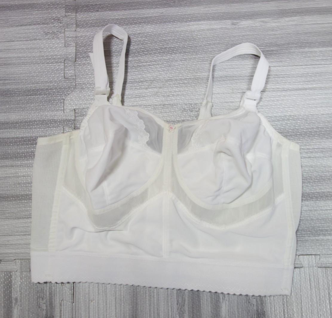 Vintage JCP Goddess Longline Shaper Size 46B #1304 White NOS