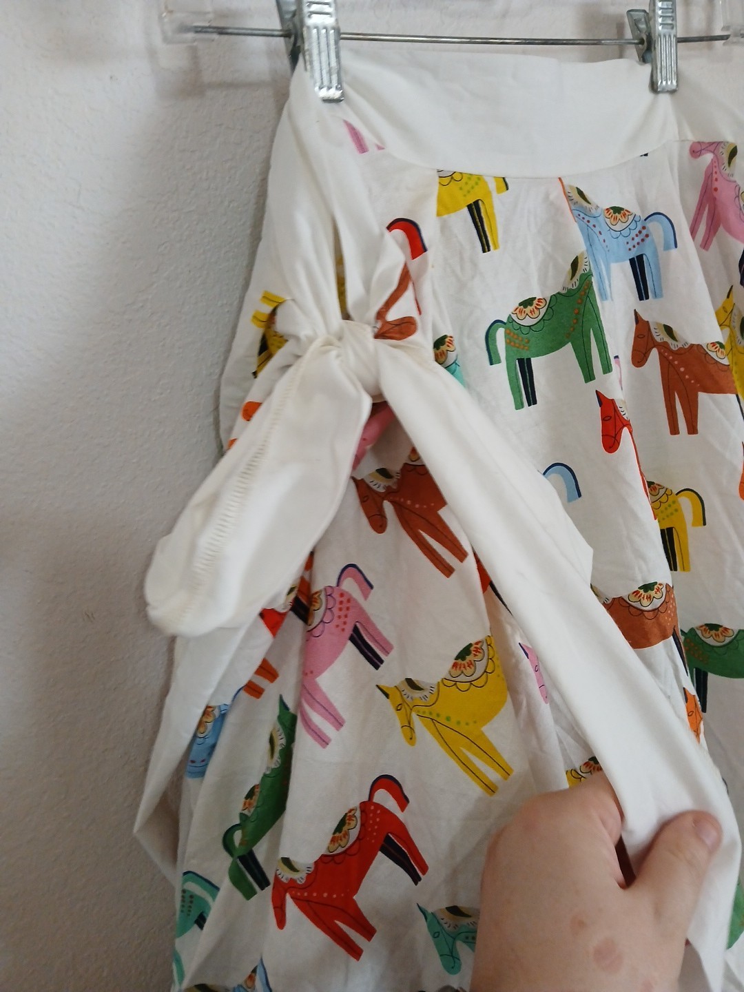 Mexican Unique Jalisco Dance Folklorico Horses Pony Double Circle Skirt Artisan