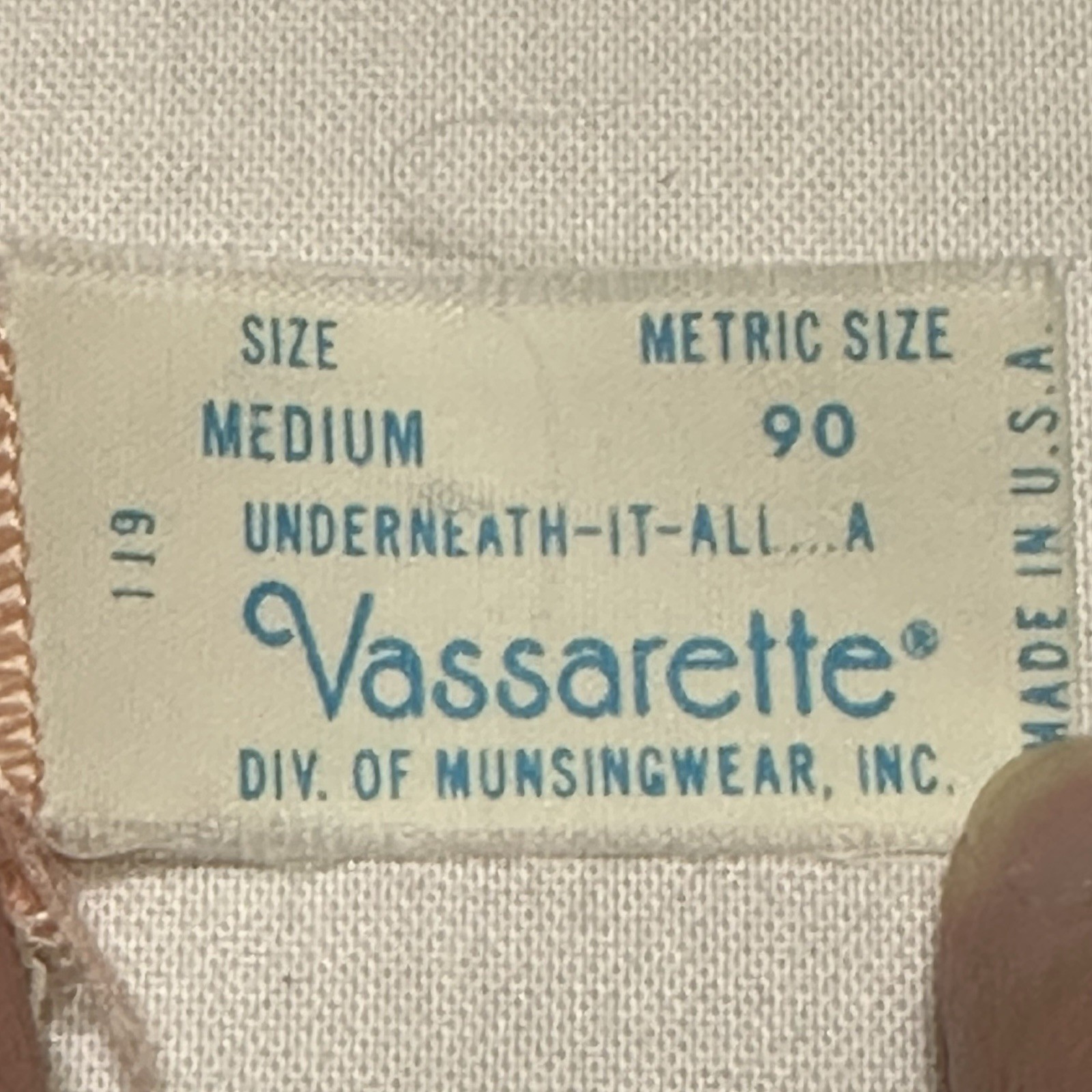 Vintage Vassarette Peach Nightgown