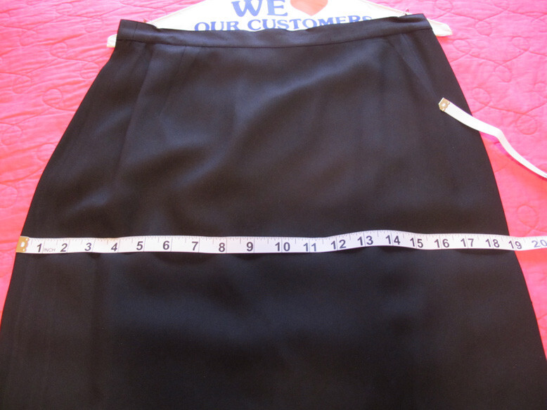 Louis Feraud Vintage 80s Silk Suit~Black White Top + Black skirt~Women 10~FREE H