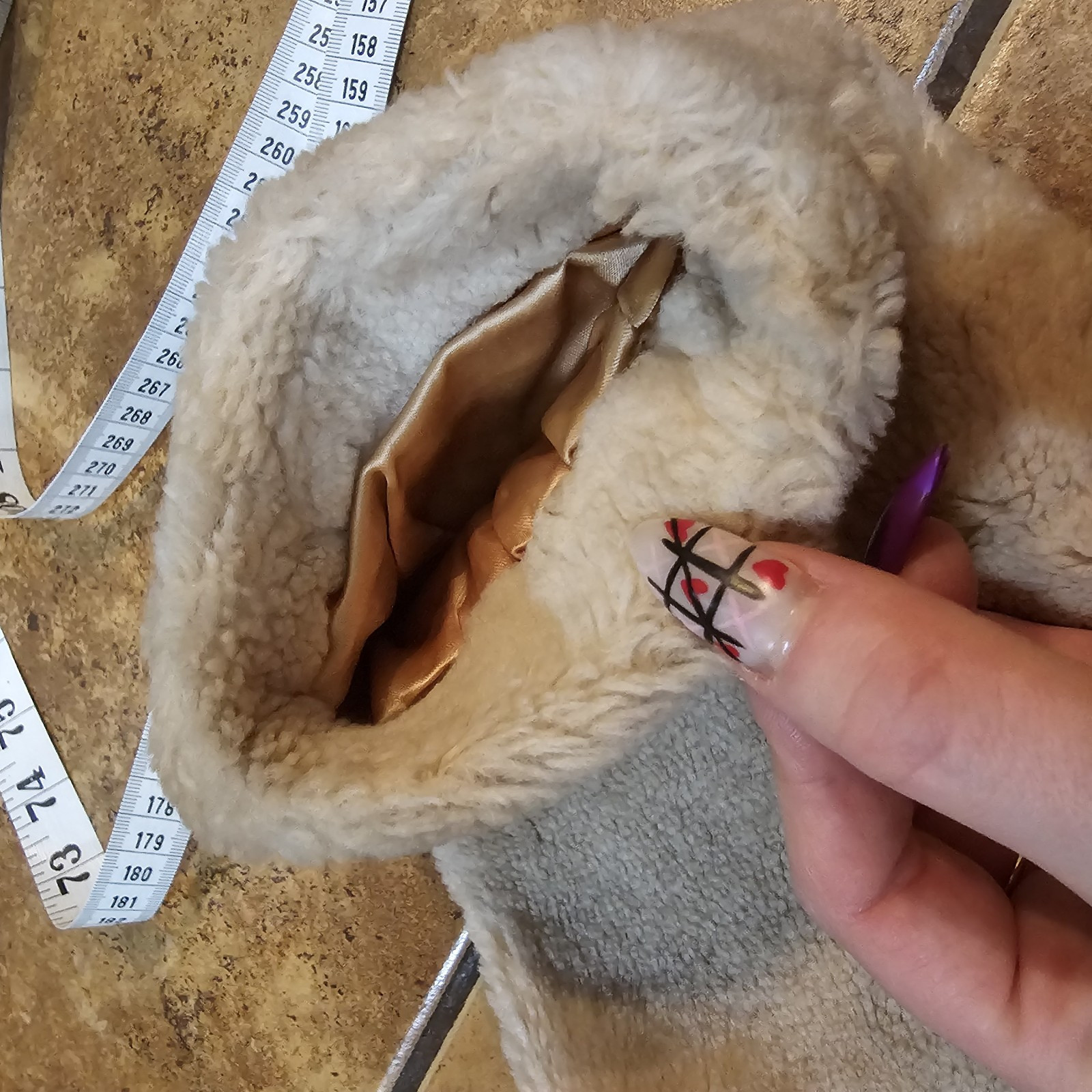 Vintage 50s Fur Jacket Crop Cloud No 9 Collins & Aikman Elegant Housewife Mob