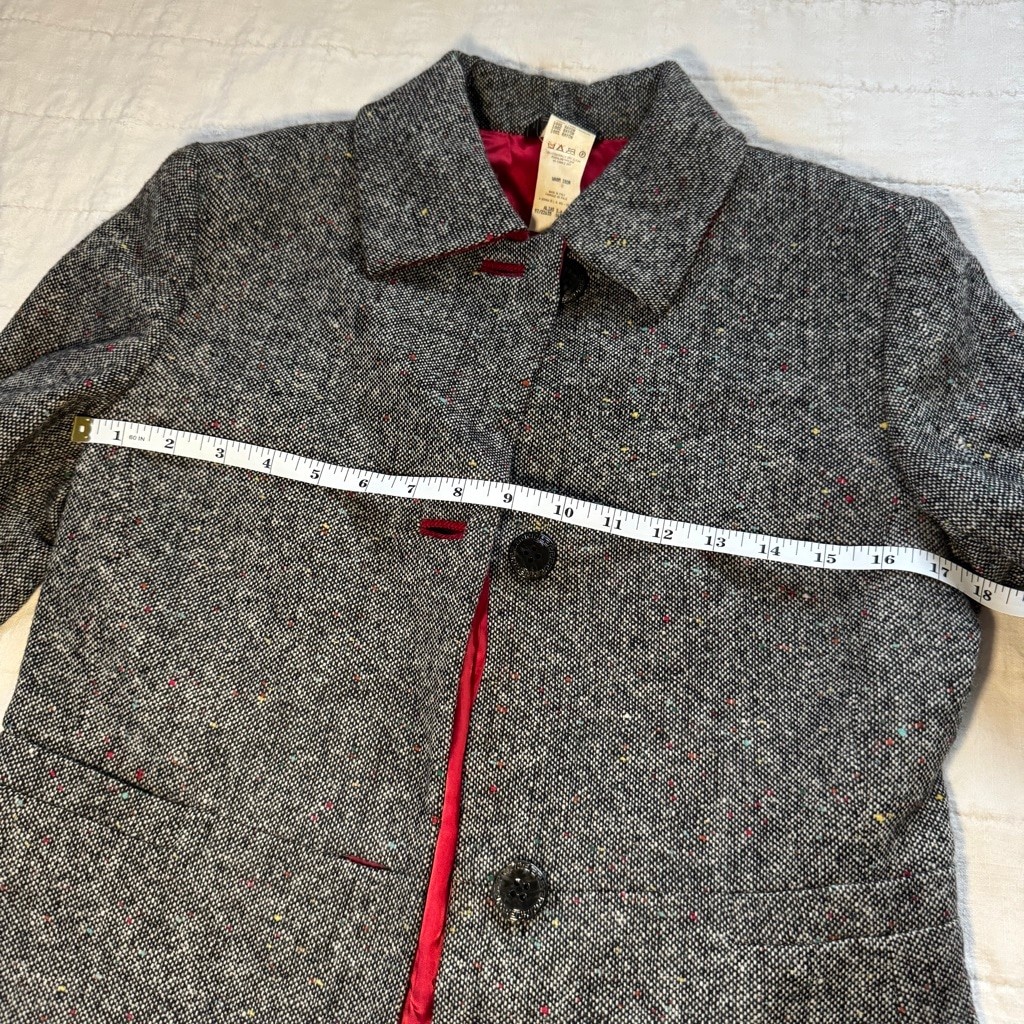 Gianni Versace Couture Wool Matching Suit Blazer and Skirt • Size: 40 / S