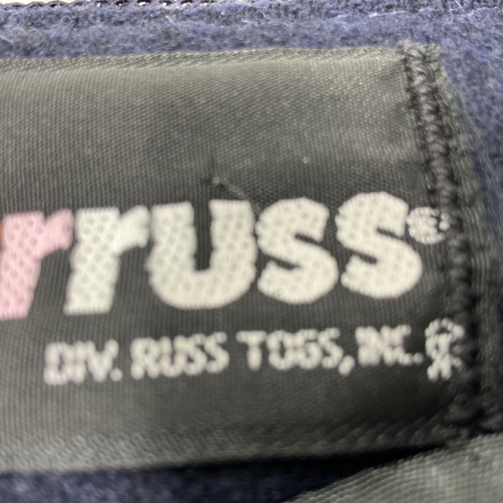 CLOTHE HER RUSS TOGS 2Pc Suit Pants Slacks 30×32 Blazer Womens Navy Sz M