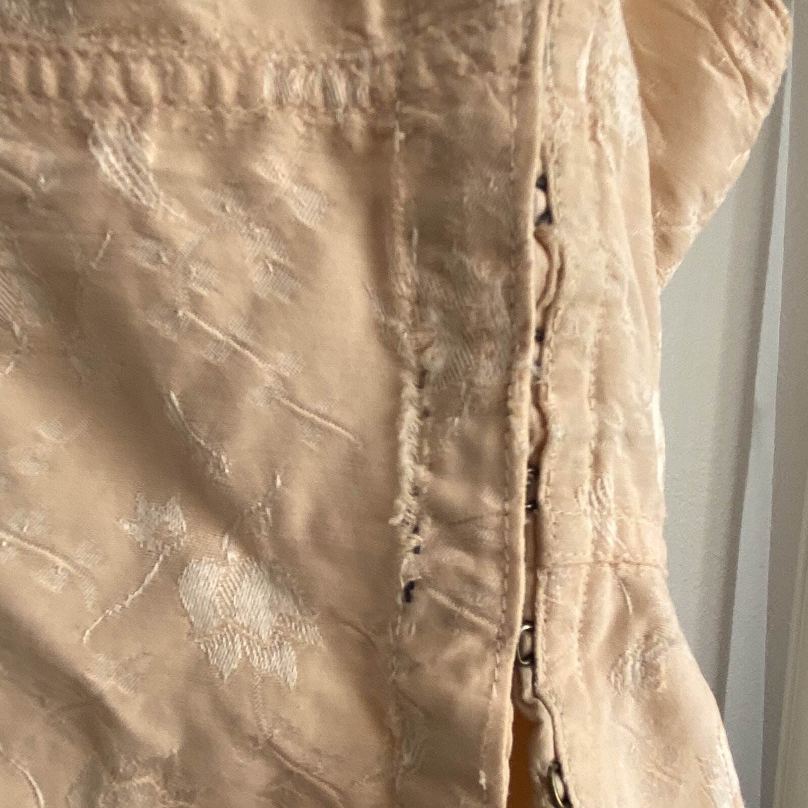 READ Vtg Sears Charmode Corset Girdle Open Bottom USA DAMAGED