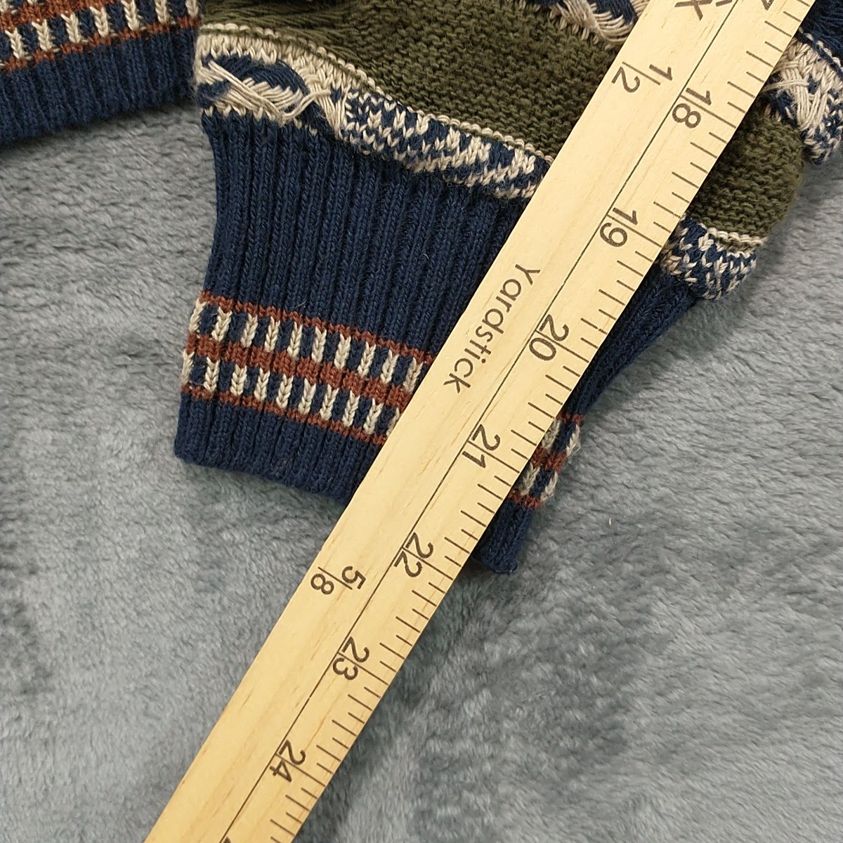 Vintage Murano Coogi Style Sweater Multicolor 90s Size Large