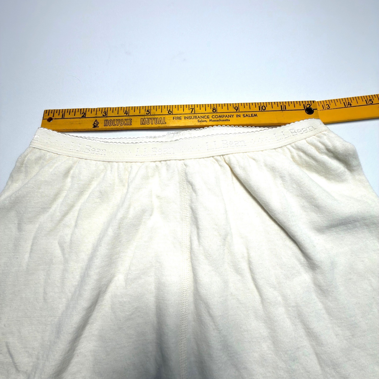 L.L.Bean Vintage Wool Blend Double Layer Thermal Long Underwear Pants Small
