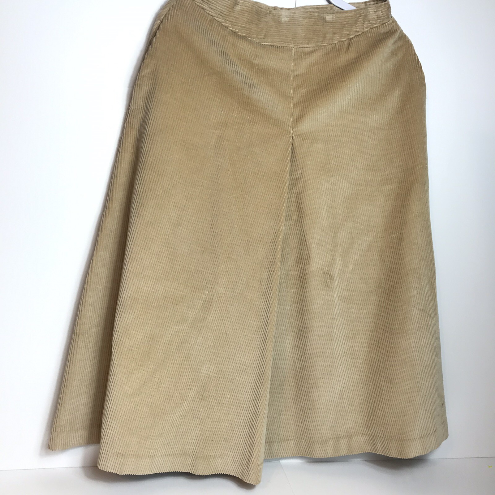 Breckenridge Vintage Corduroy Skirt size 12 Front Pleat W21