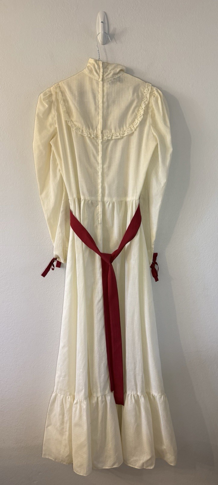 Authentic Foxy Lady San Francisco Vintage Prairie Dress Size Small Rare 60s 70s