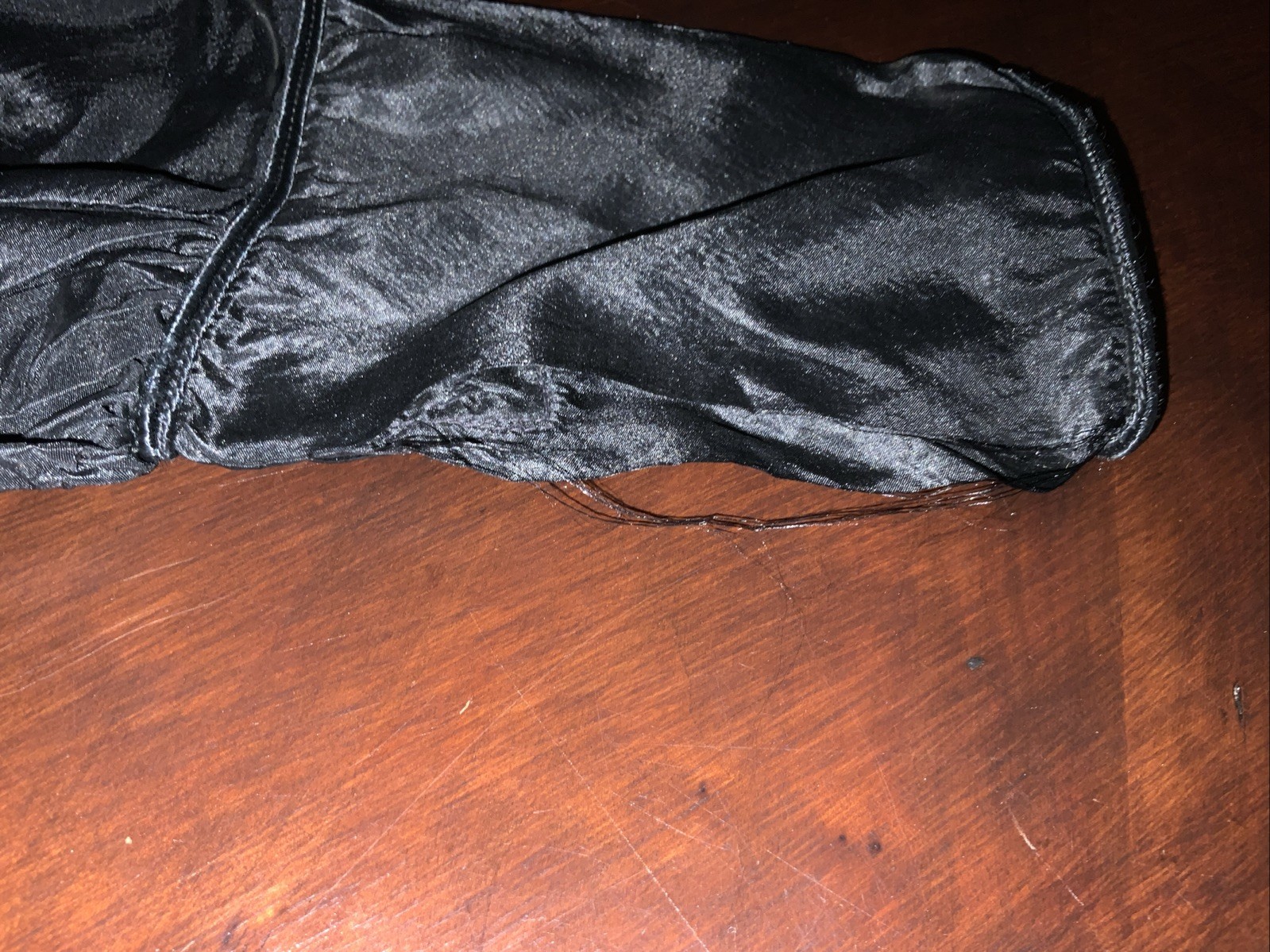 Antique Black TAFFETA WOMENS BLOUSE, 1890 to 1900s Restore SEE Description
