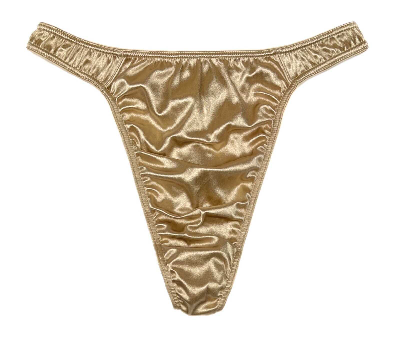 Second Skin Satin Thong Beige 3XL