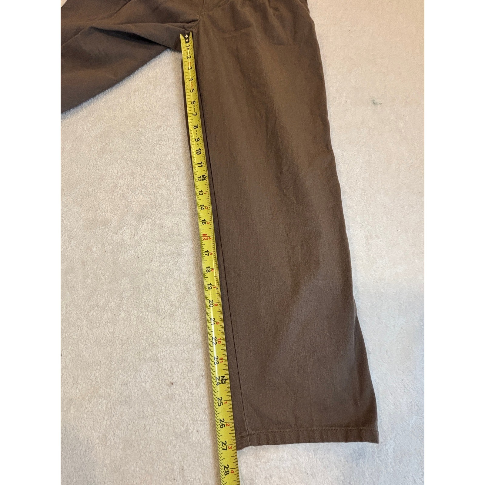 Vintage Related Separates High Waisted Pleated Tapered Trousers Brown Size 9/10