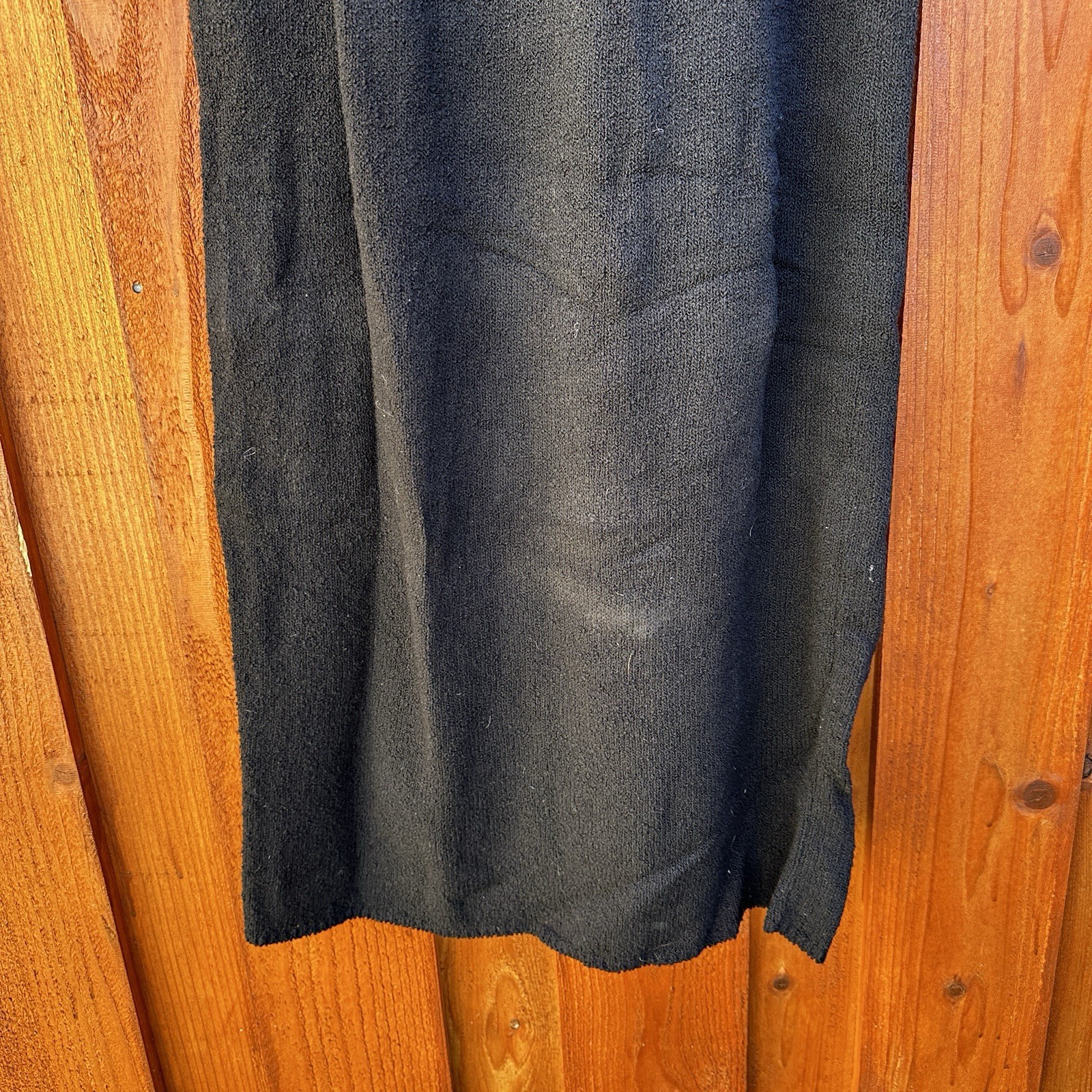 Bonnie Cashin Vintage Wool Midi Dress Size XS Small Woven Brooch Detail Unique