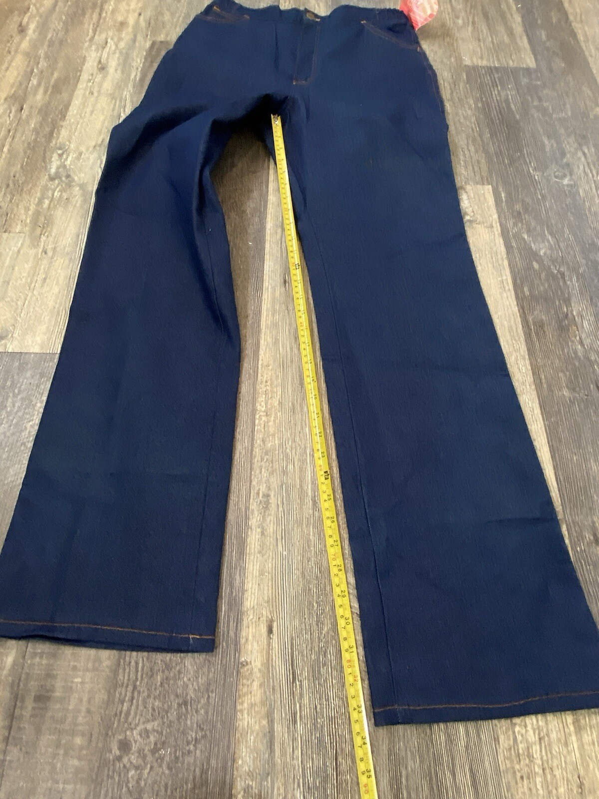 TRUE Vintage WRANGLER NWT Stretch Denim Jeans 80s Talon Streetwear Full Fit 16