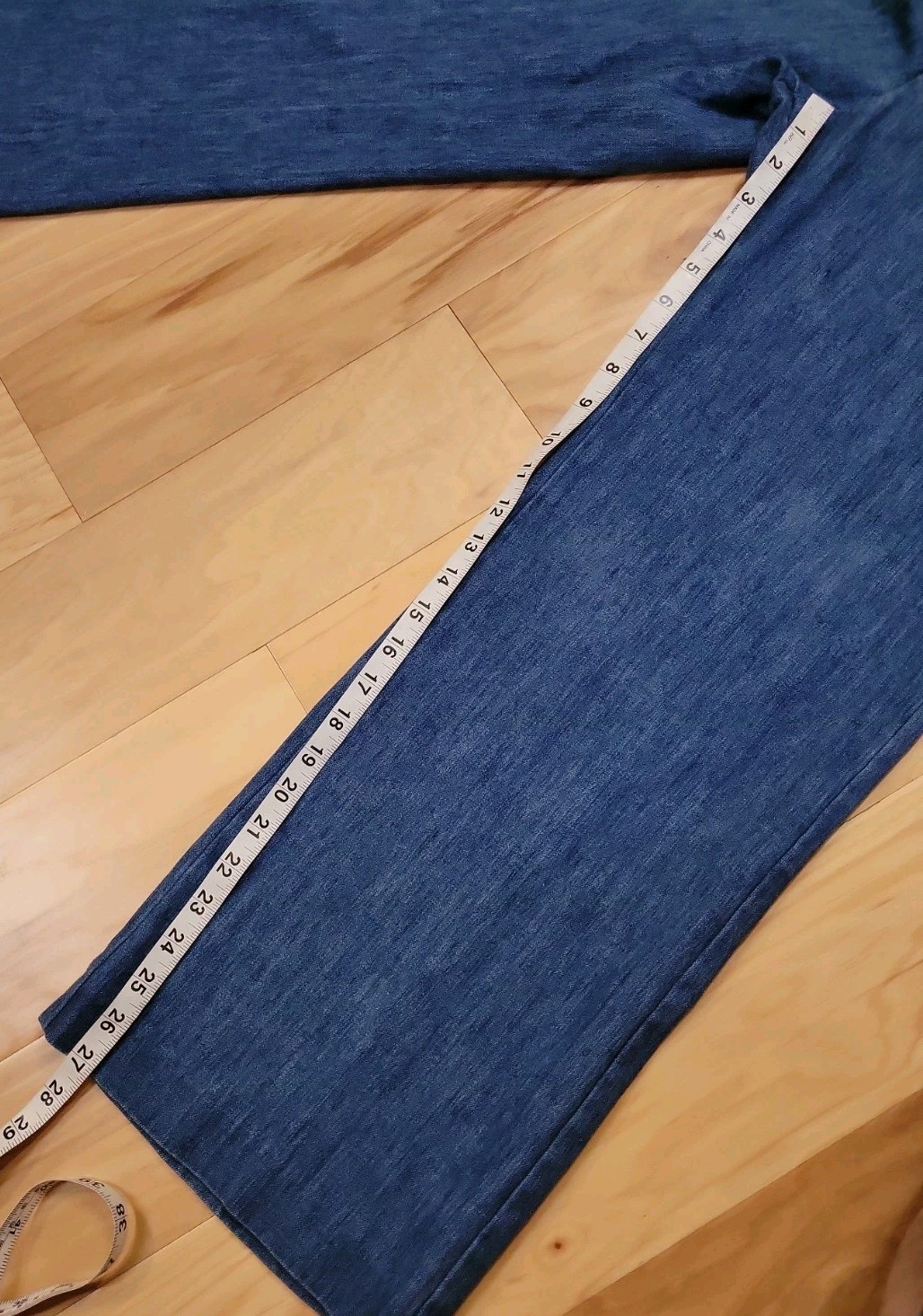 Vtg 70’s Levis Orange Tab Braided High Rise Chambray Denim Jeans Approx 29&Prime; W