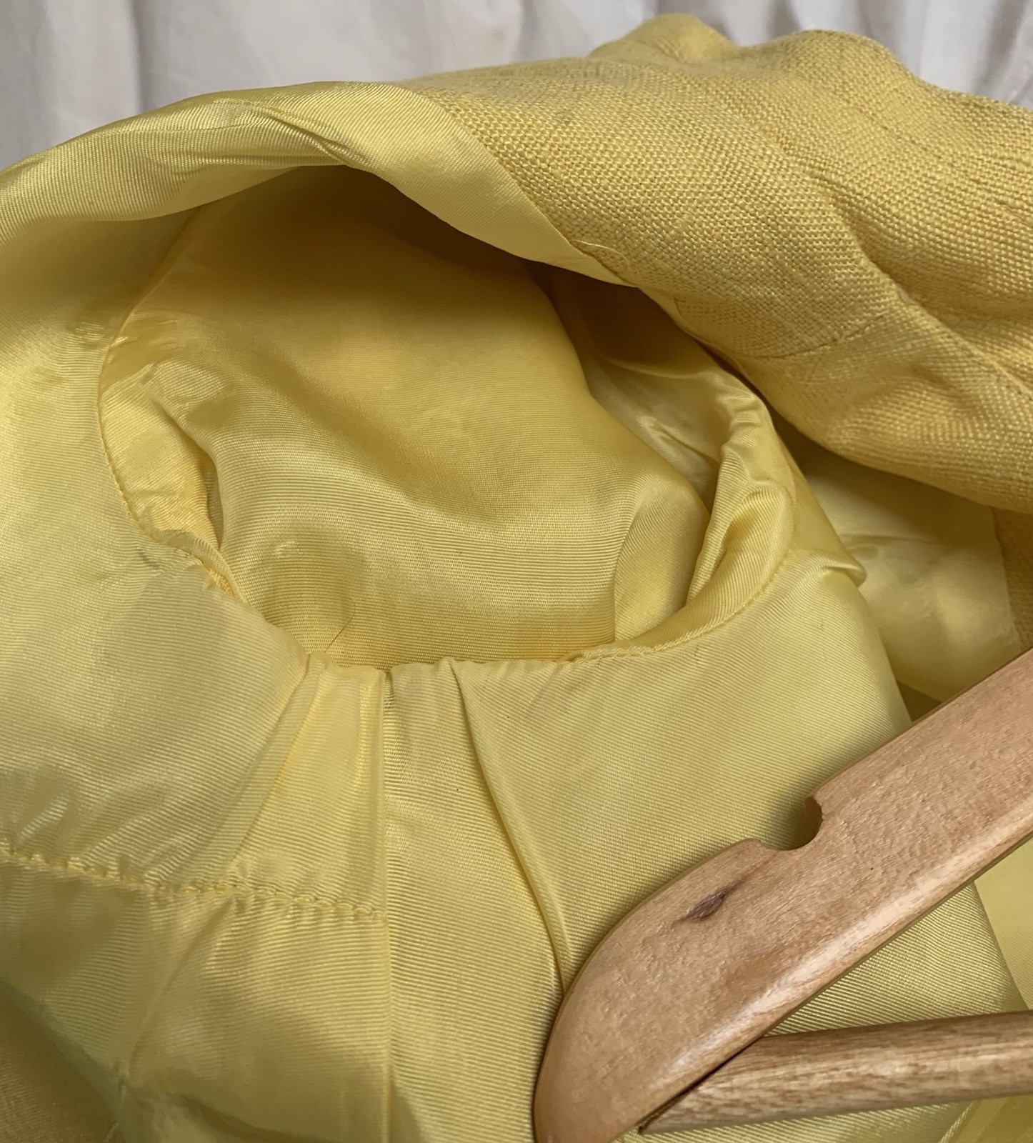 Le Clique mod 1960s Yellow Women&rsquo;s Suit Jacket blazer S