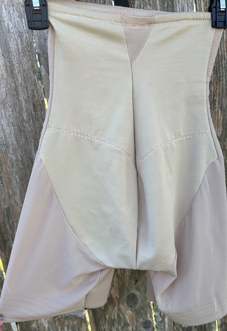 Miraclesuit HIGH WAIST Girdle Shaper Smooth Beige Nylon/Spandex 2789 Size M