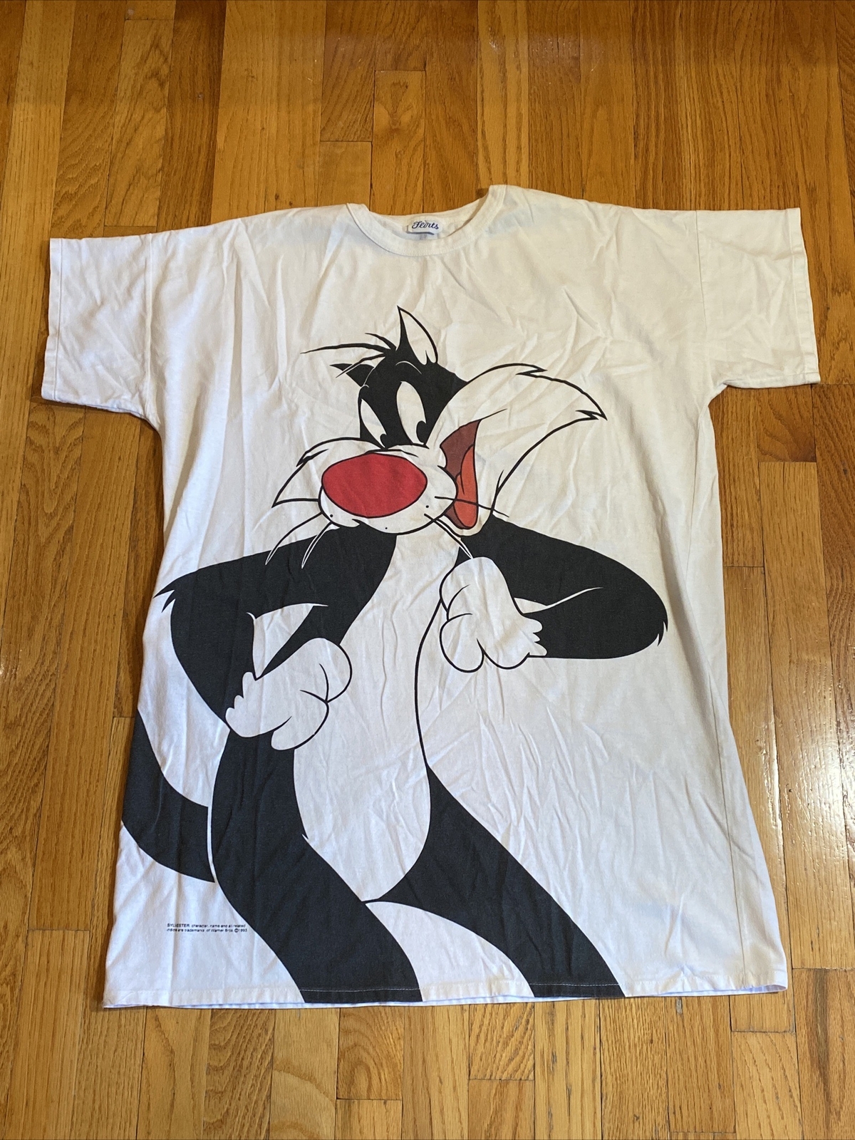 1993 Vintage Flirts Sylvester Night Gown Sleep Shirt One Size PJs