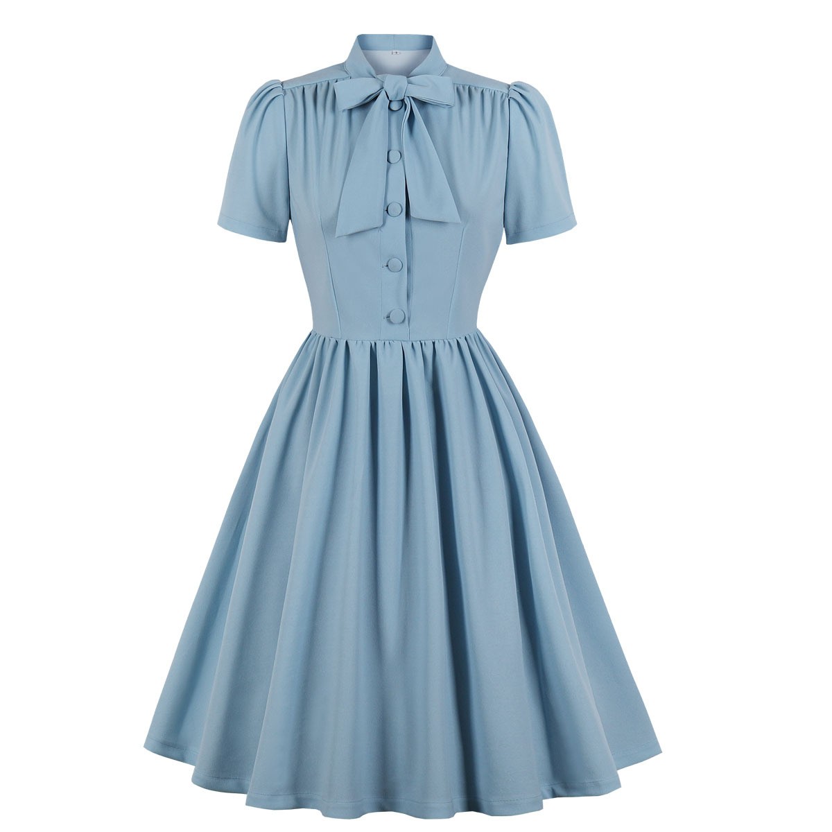 Vintage Women&rsquo;s Party Rockabilly 1940s 50s Audrey Summer Prom Dress Dresses 6-18