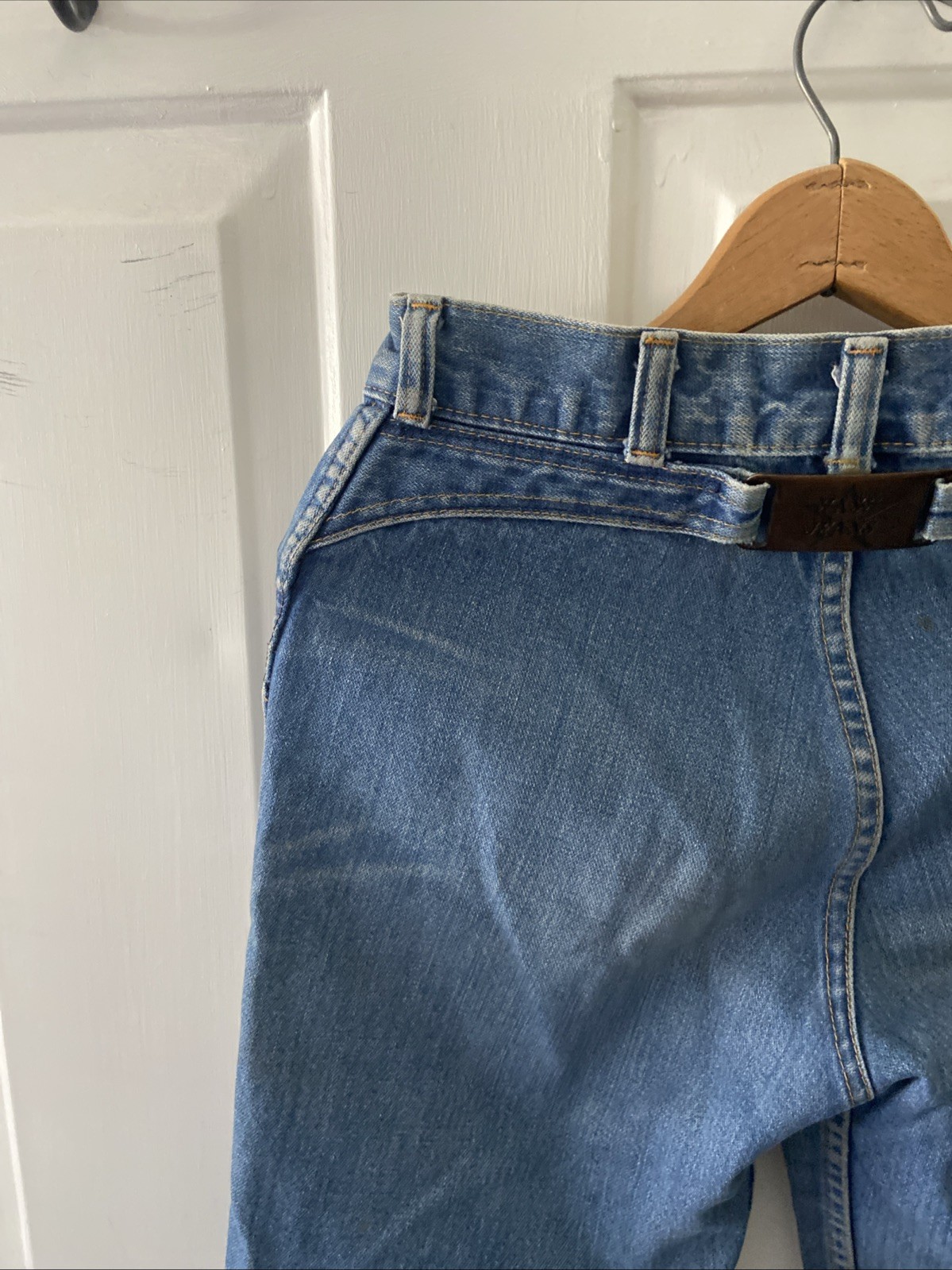 VTG HASH Buckle Back Jeans EUC