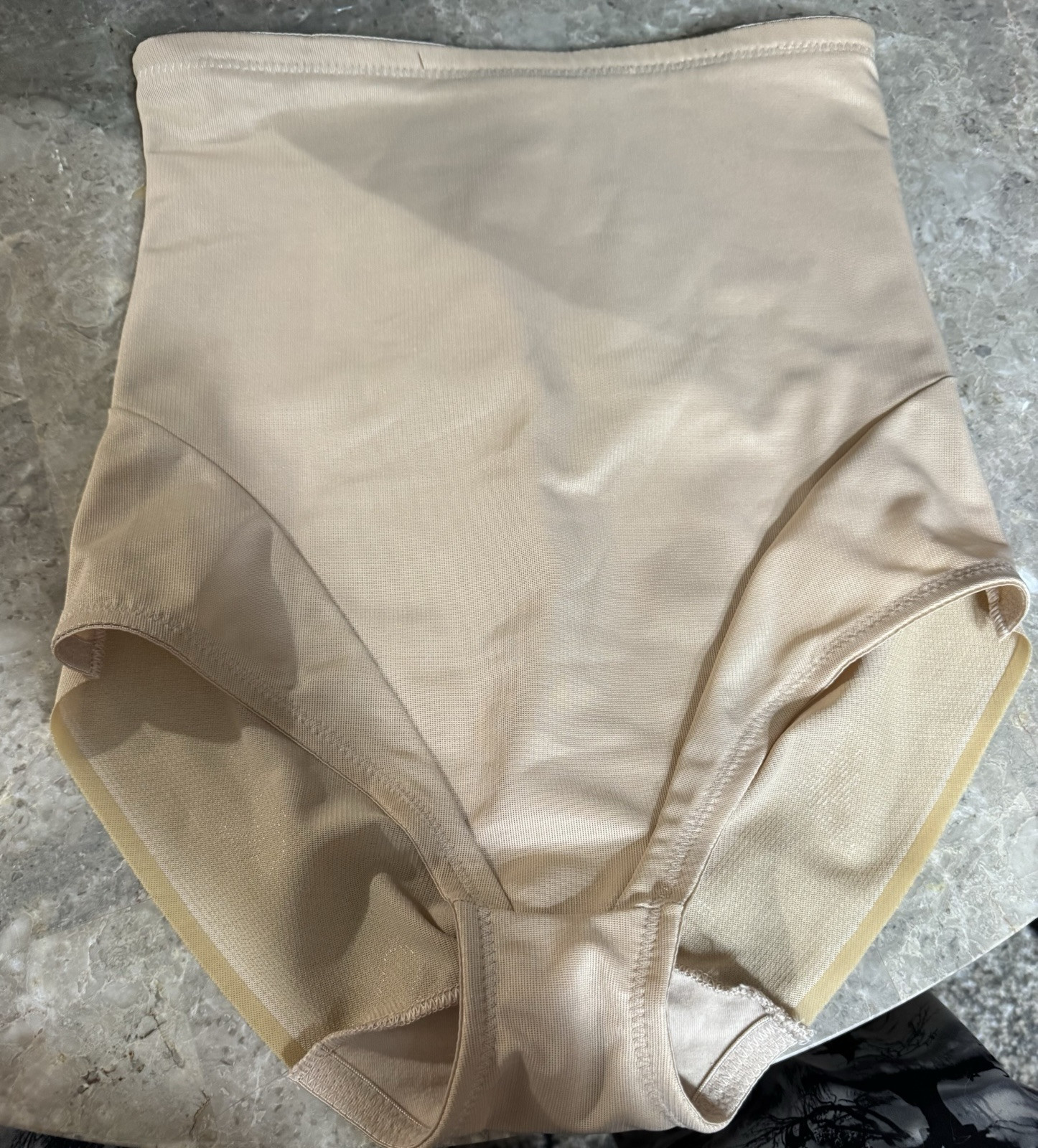 VINTAGE CUPID PANTY / BODY SHAPER BRIEF ! 2XL BEIGE. NEW