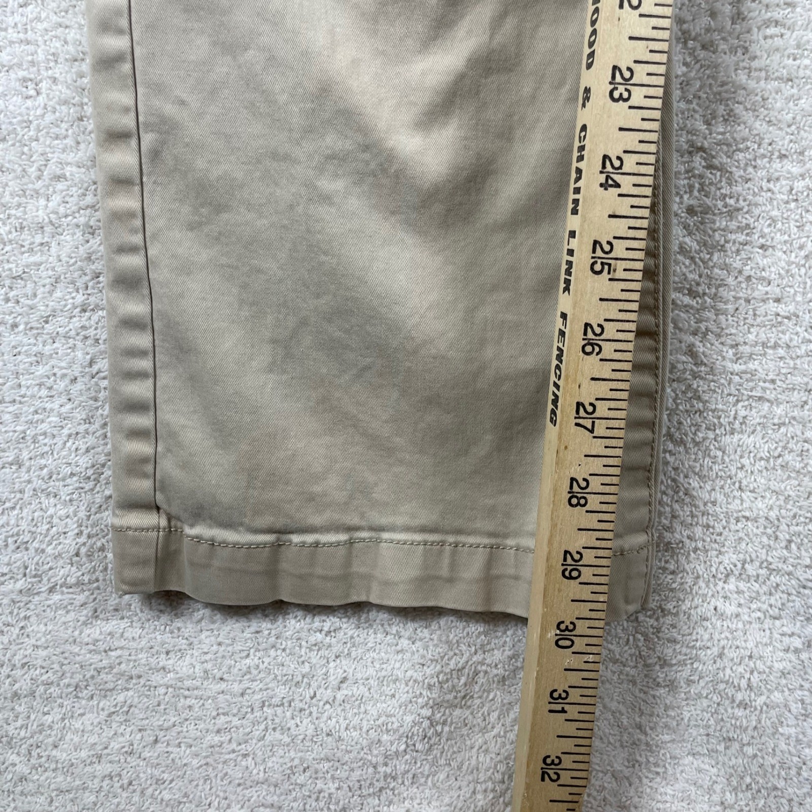 Y2K american eagle low rise kick boot cut stretch khakis sz 4 preppy millennial