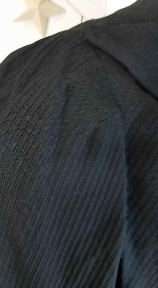 Vtg 40s 50s Cropped Black Faille Jacket Lapels to Shoulder! Unfinished
