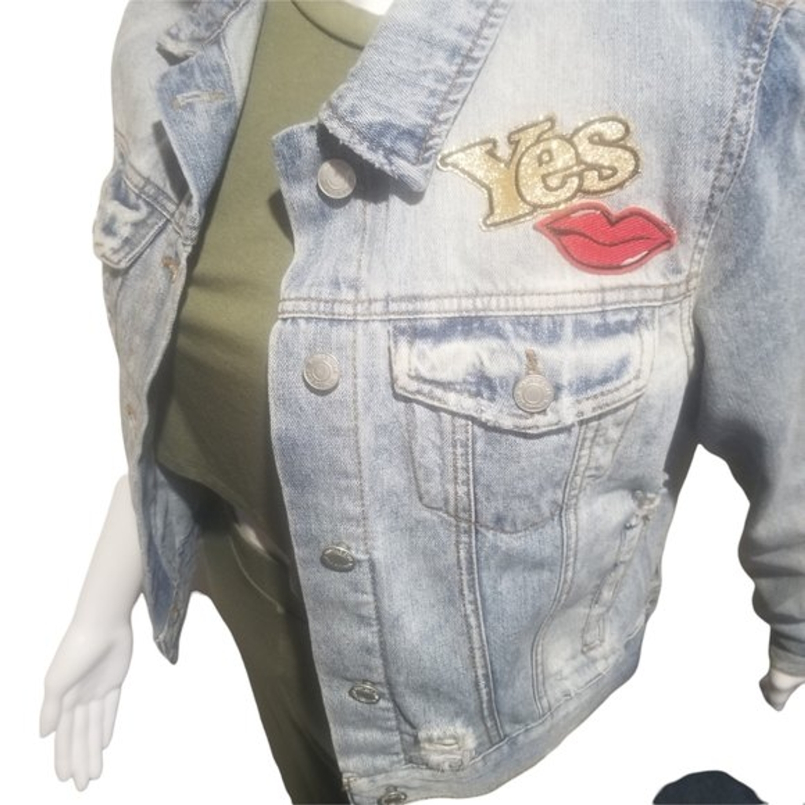 Y2K Vintage Denim Jacket size Large