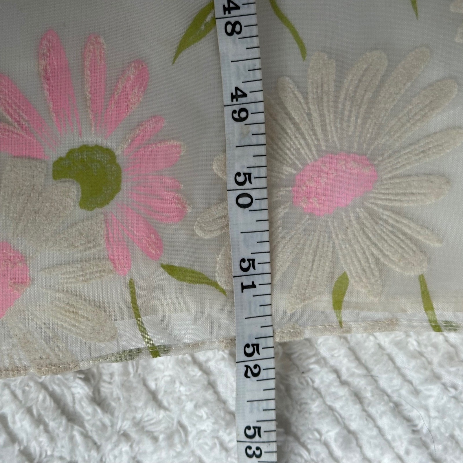 Lorrie Deb Vintage Floral Ruffle Maxi Dress Pink Daisy 1960s Chiffon Cottagecore