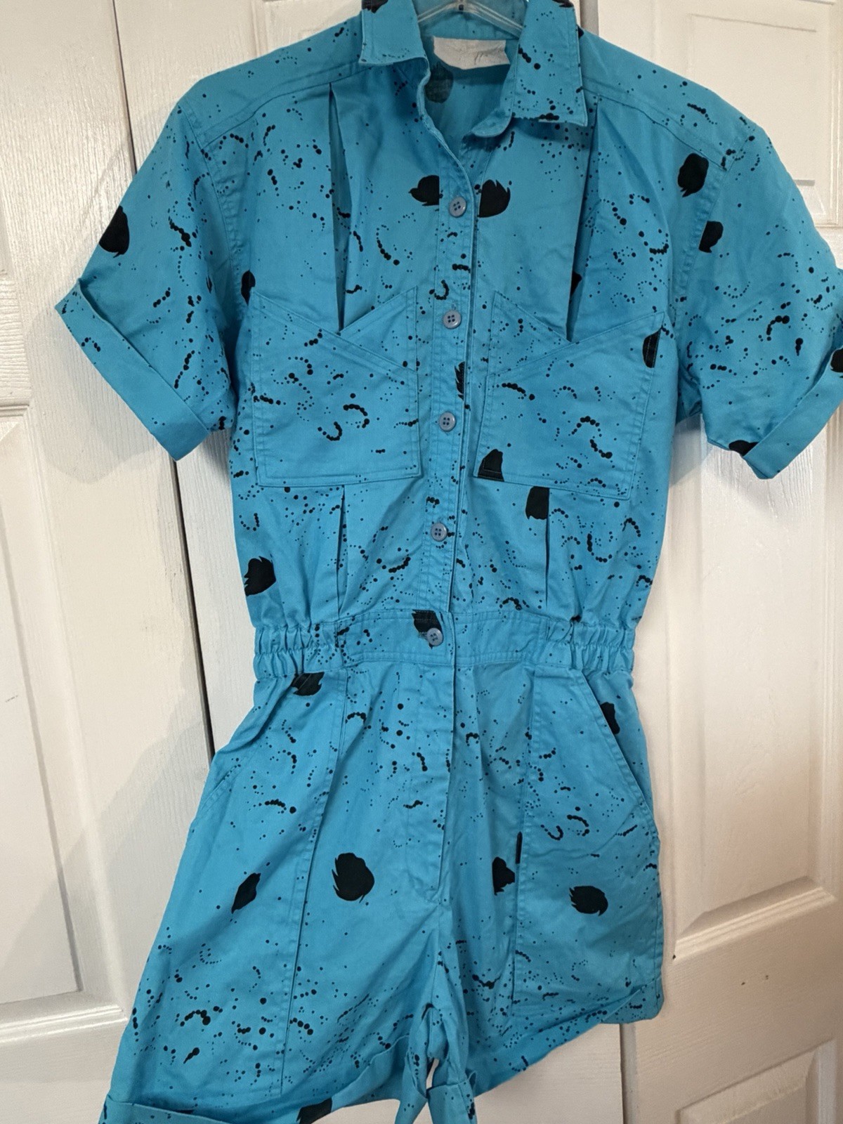 Vintage 1980s Jumpsuit/romper Size S/M