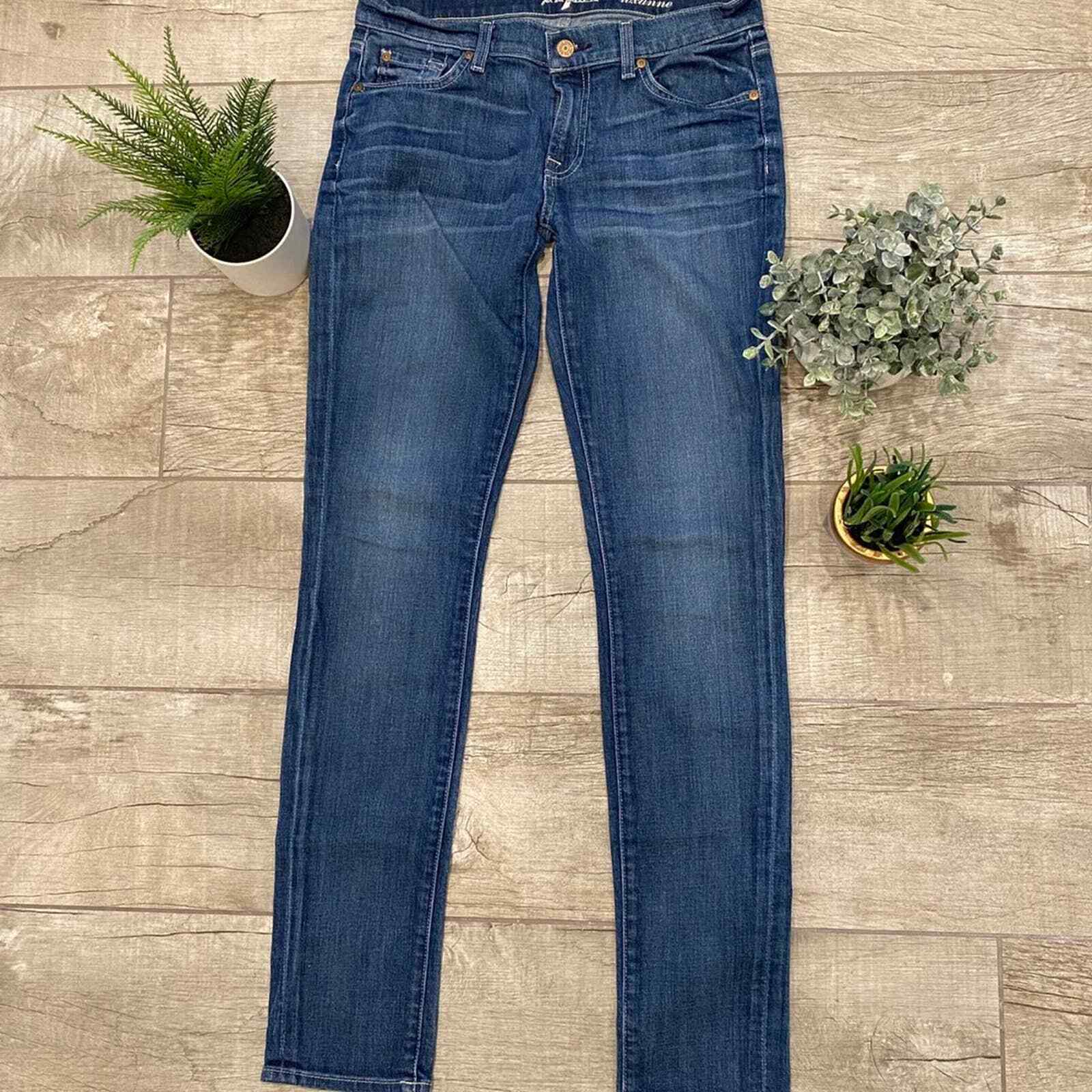 7 for all mankind roxanne jeans size 28 skinny
