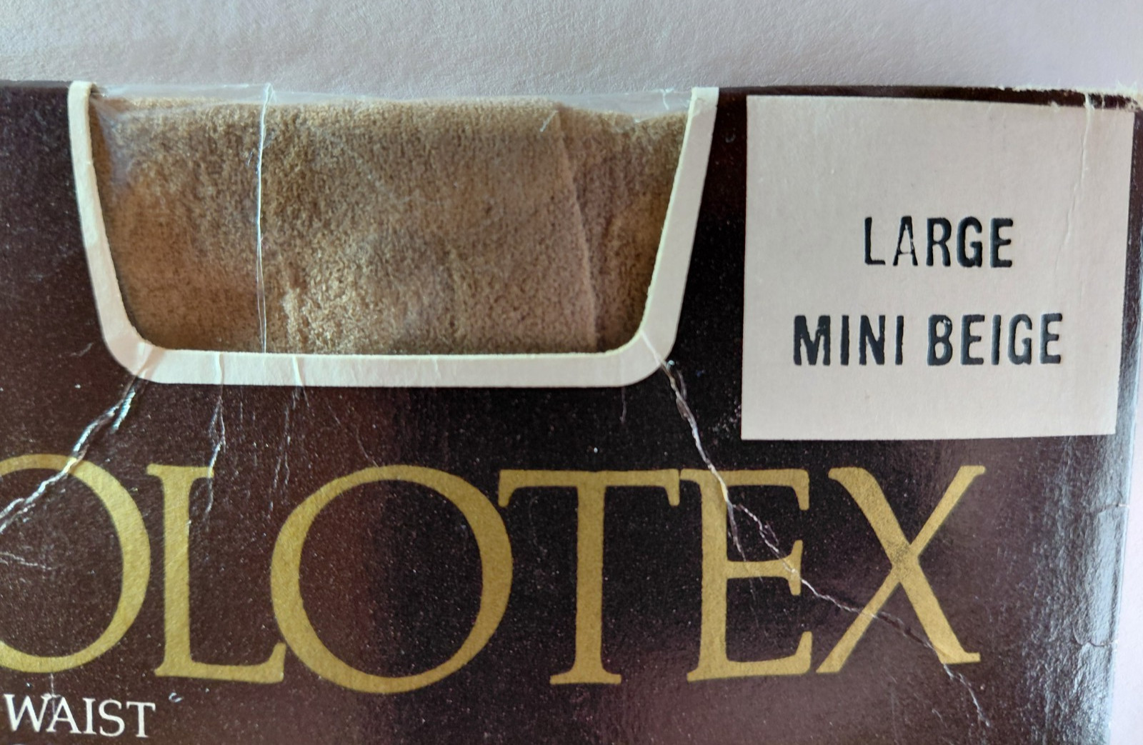 Vintage Kolotex Pantyhose Stockings Bundle Flirts Silk Reflections Large Beige