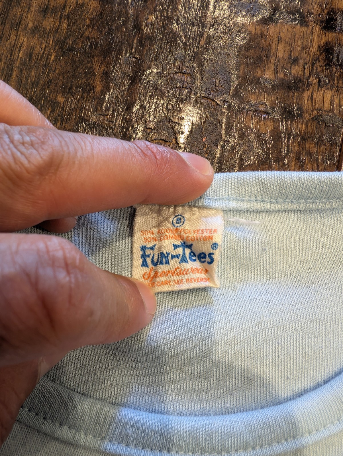 Vintage 70s Single Stitch Fun-Tees Arden Fair Wilmington DE Women&rsquo;s Tshirt Sz 8