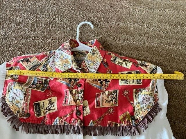 Circle T by Marilyn Lenox Western Show Button Shirt Vintage