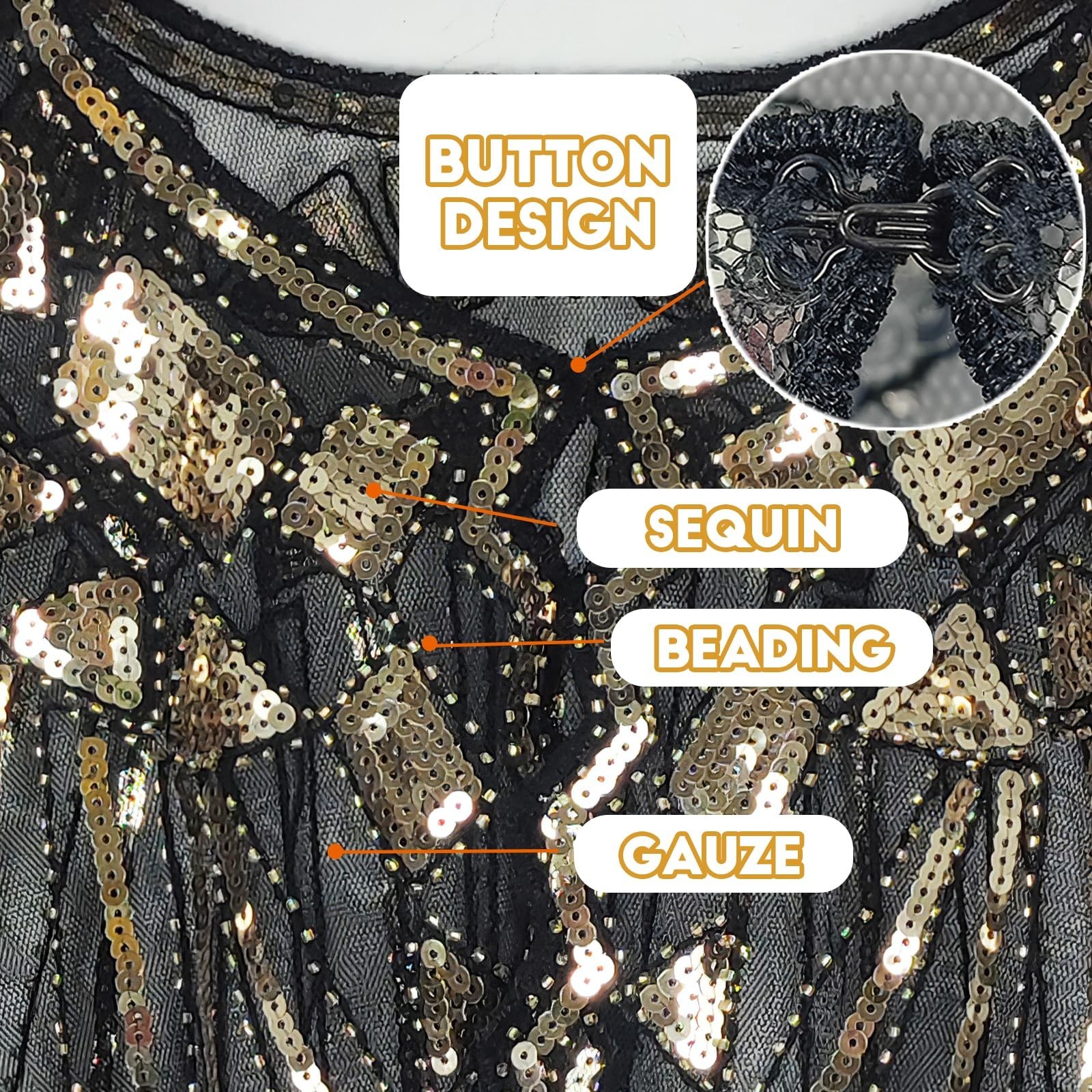 ONEPEACE Vintage 1920s Accessories, Elegant Old Hollywood Glamour Dresses wit…