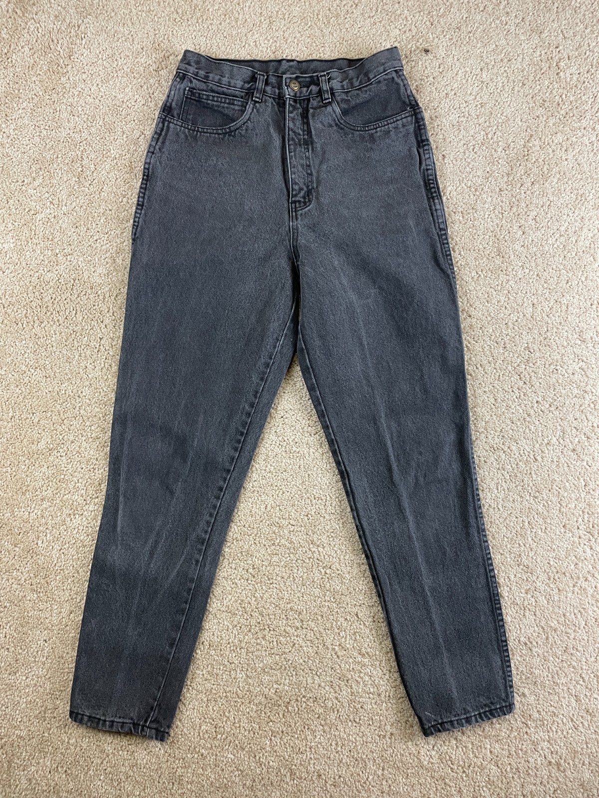 Vintage Rio Stephen Mardon Jeans Womens 26×27 Denim Cotton Mom Jeans Grey
