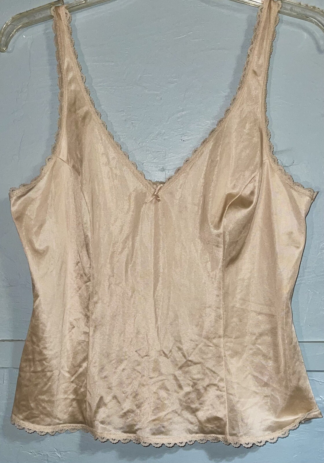 Warner&rsquo;s Vintage Beige Perfect Measure Cami Camisole Size 34 Medium #55220