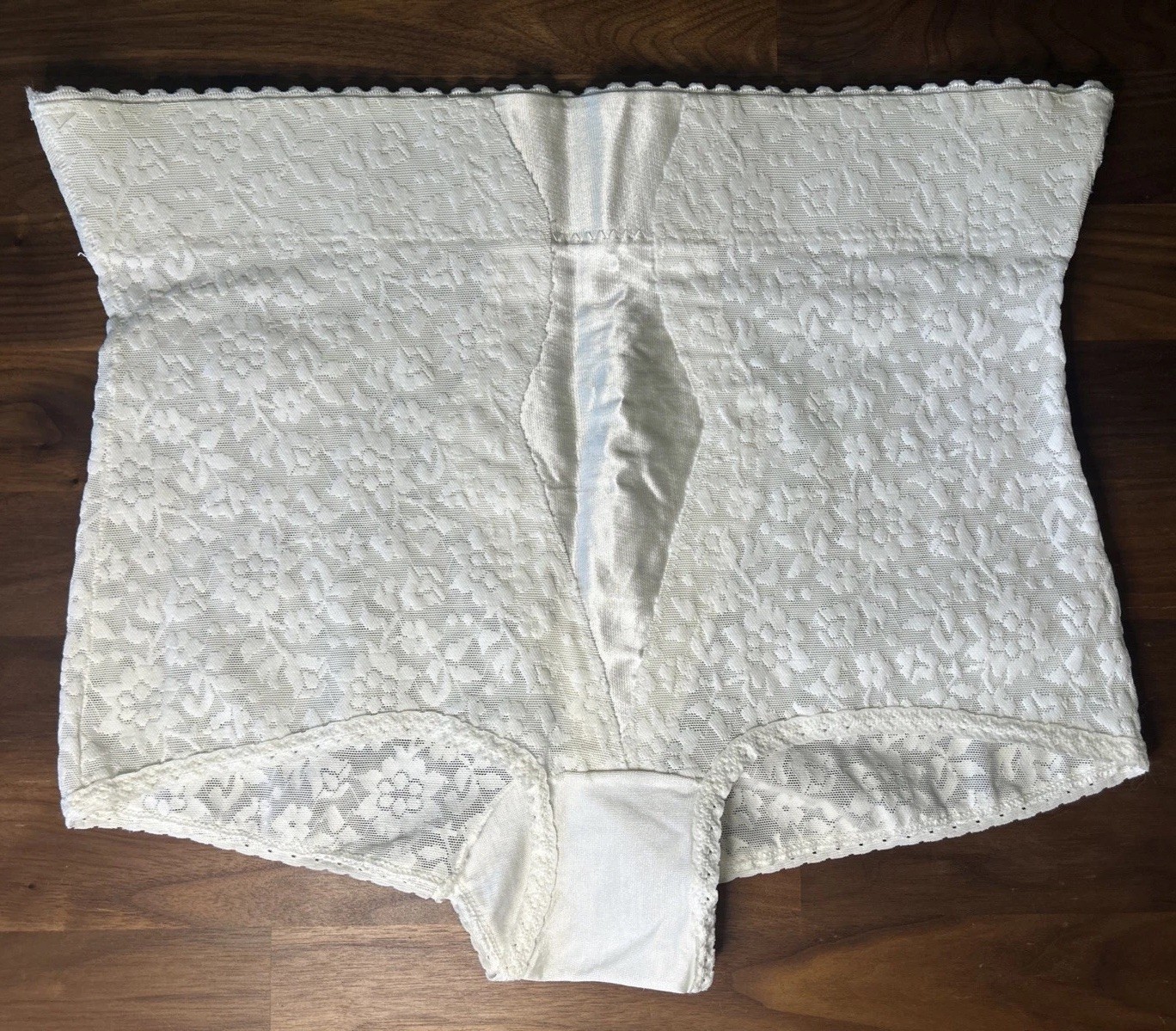 VTG Sears SILKY GIRDLE 3X FIRM Panties ALL IN 1 SHAPER Sheer Second Skin Brief
