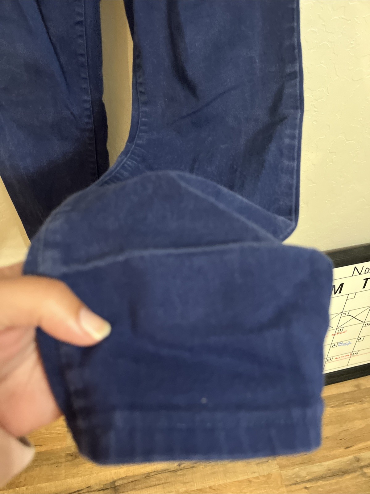 VERSACE Jeans Couture ITTIERRE SPA Blue Denim Pants VTG 90S Italy