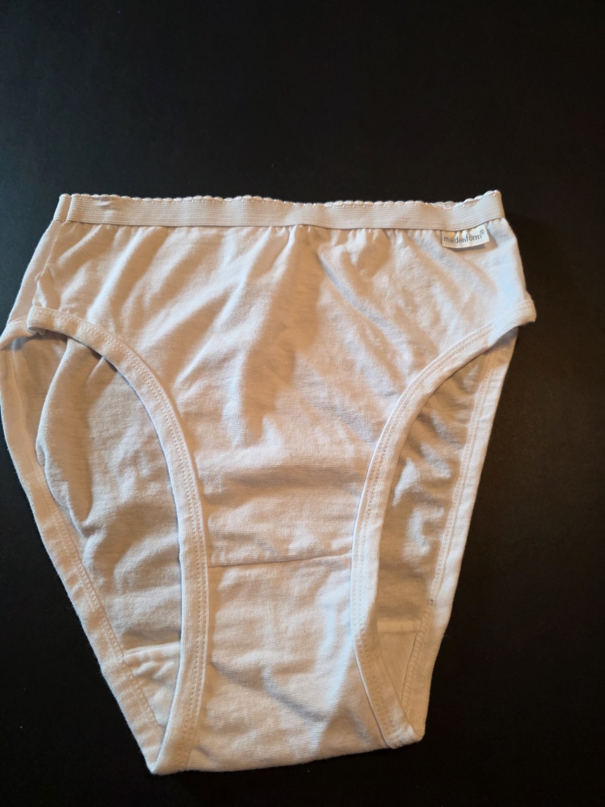 Vintage Maidenform Hi Cut Panty Size Medium Cotton NWOT